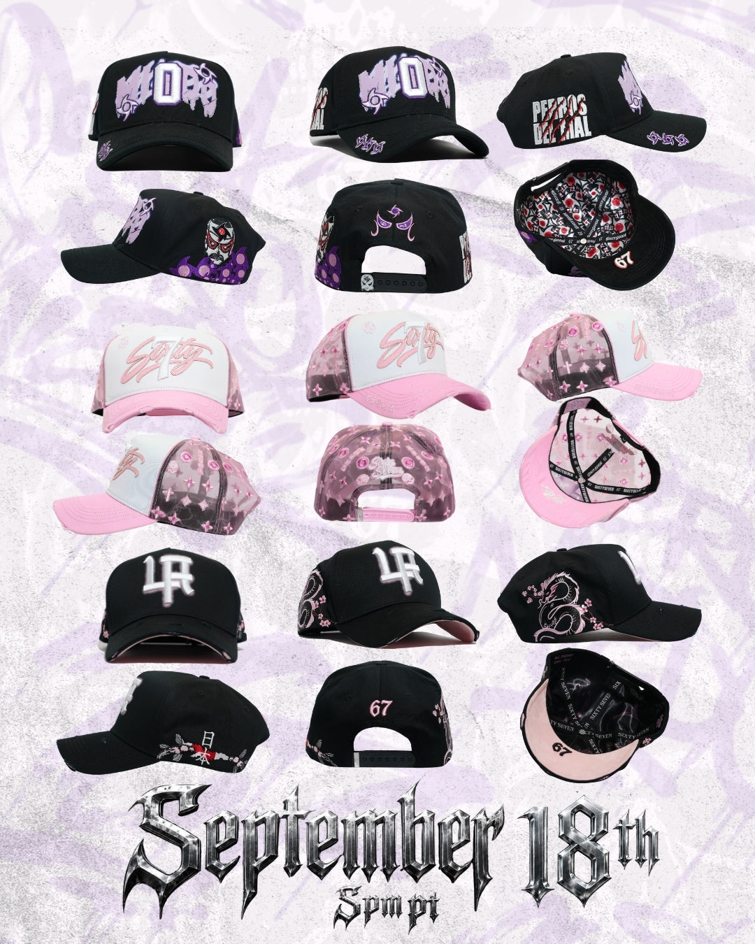 Welcome to Tokyo 3 hat bundle